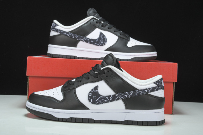 nike dunk low essential paisley pack black dh4401-100