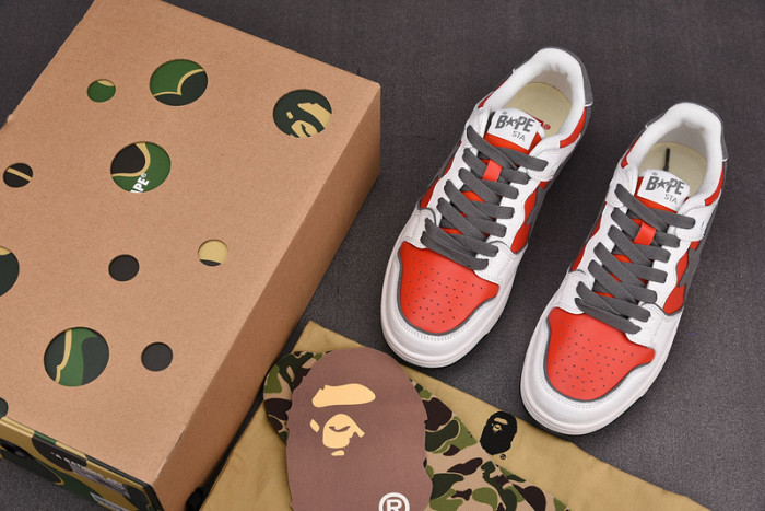 a bathing ape bape sta low copshoe bp-020