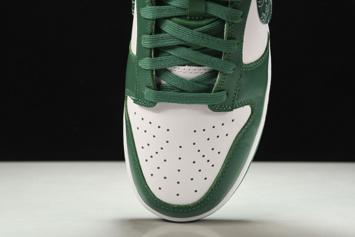 nike dunk low ess "green paisley" dh4401-102