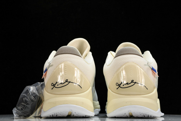 nike kobe 5 protro undefeated rice white db4796-101