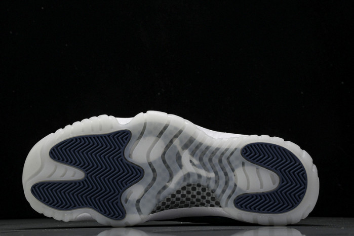 air jordan 11 low "midnight navy/diffused blue" fv5104-104
