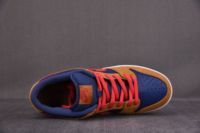 nike sb dunk low reverse papa bear - bq6817-700