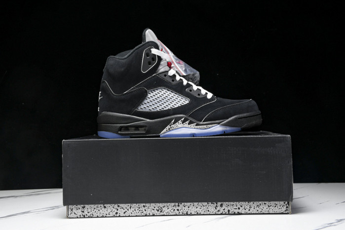 Air Jordan 5 Black Metallic Reimagined HF3975-001