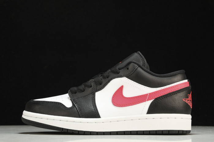 jordan 1 low black siren red (w) - dc0774-004