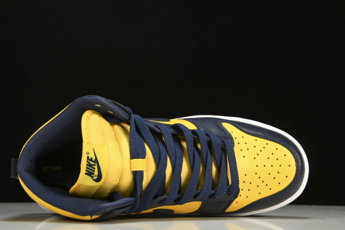 nike dunk high michigan (2020) - cz8149-700