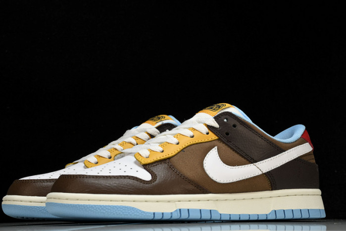 nike dunk low medium brown 314142-203