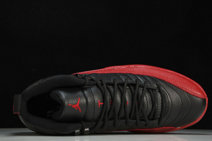 air jordan 12 “flu game” black/varsity red mens 130690-002