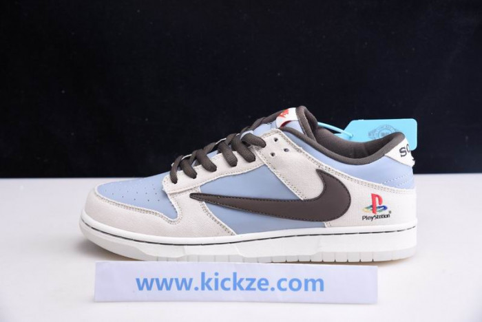 travis scott x playstation x nk sb dunk lof cu1726-800