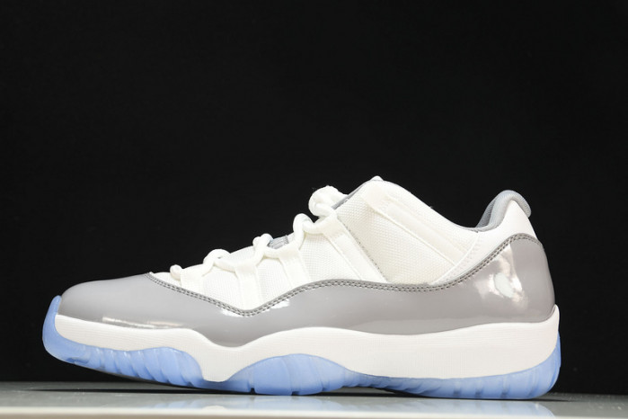 air jordan 11 low "cement grey" av2187-140
