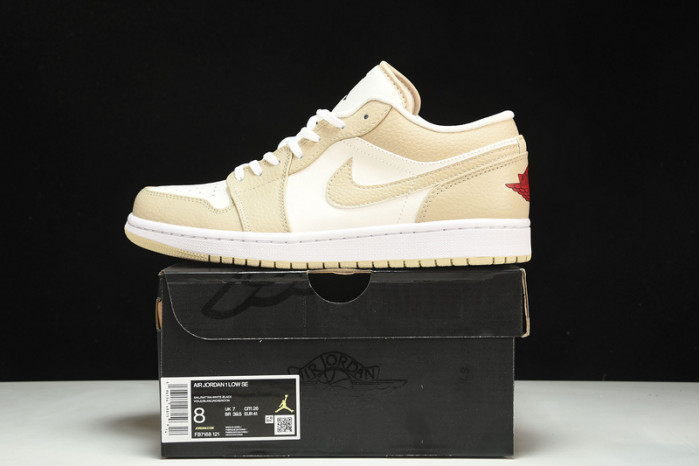 air jordan 1 low se sail rattan fb7168-121