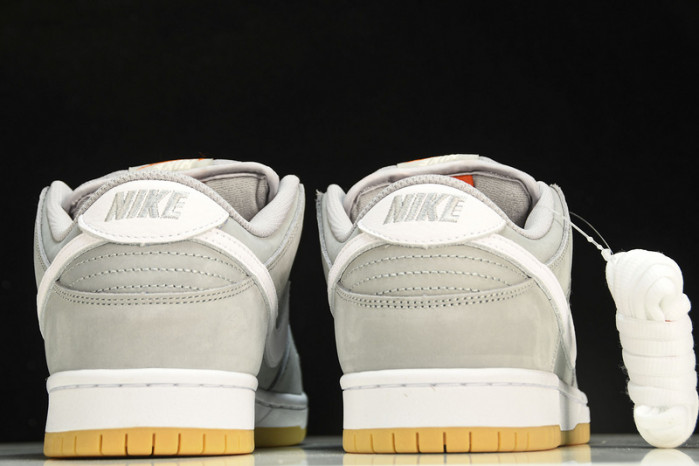 nike sb dunk low pro iso orange label wolf grey gum dv5464-001