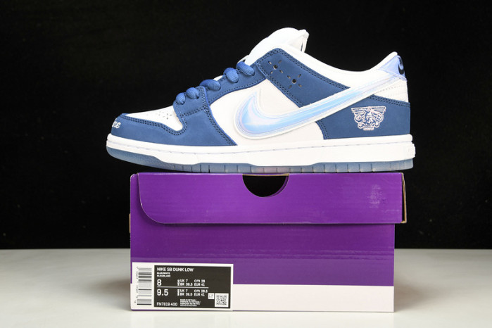 born x raised x nike sb dunk low fn7819-400
