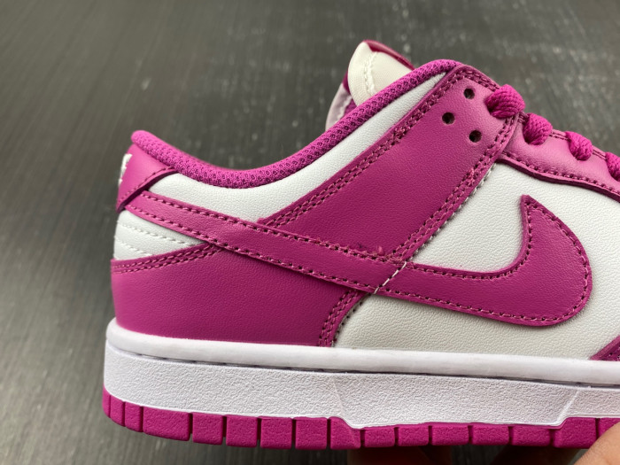 nike dunk low active fuchsia (gs) - fj0704-100