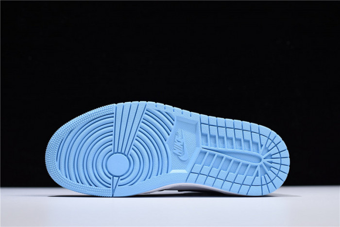 air jordan 1 unc blue chill patent leather cd0461-401