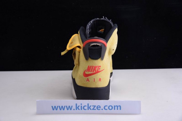 travis scott air jordan 6 yellow - cn1084-300