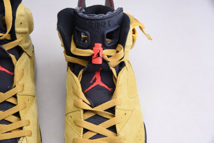 travis scott air jordan 6 yellow - cn1084-300