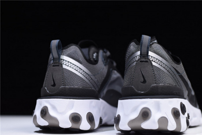 nike react element 87 black white | aq1090-001
